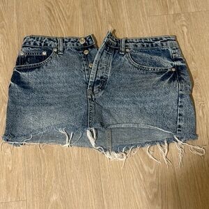 Signature8 Blue Denim Skirt